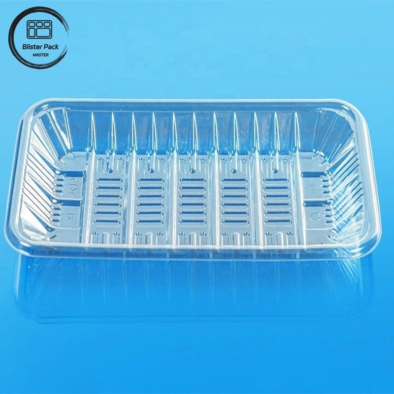 Supermarket Grade Blister Packaging Tray Untuk Produk Segar Buah Sayuran Dan Daging