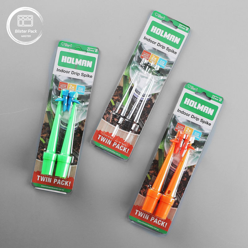 Kartu Slide PVC Custom Paket Blister Custom Masukkan Kemasan Dengan Kartu Kertas Untuk Tampilan Kartu yang Aman
