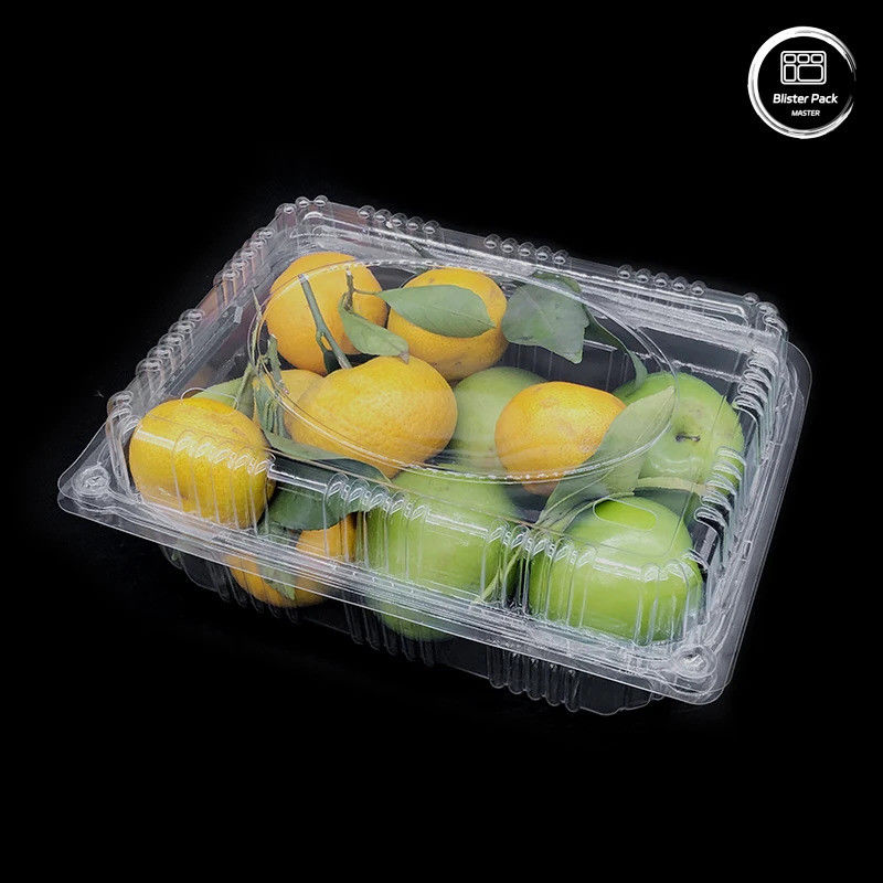 Tray plastik bergelombang untuk buah-buahan dan sayuran Kontainer penyimpanan Kotak pengiriman yang kokoh dan dapat digunakan kembali