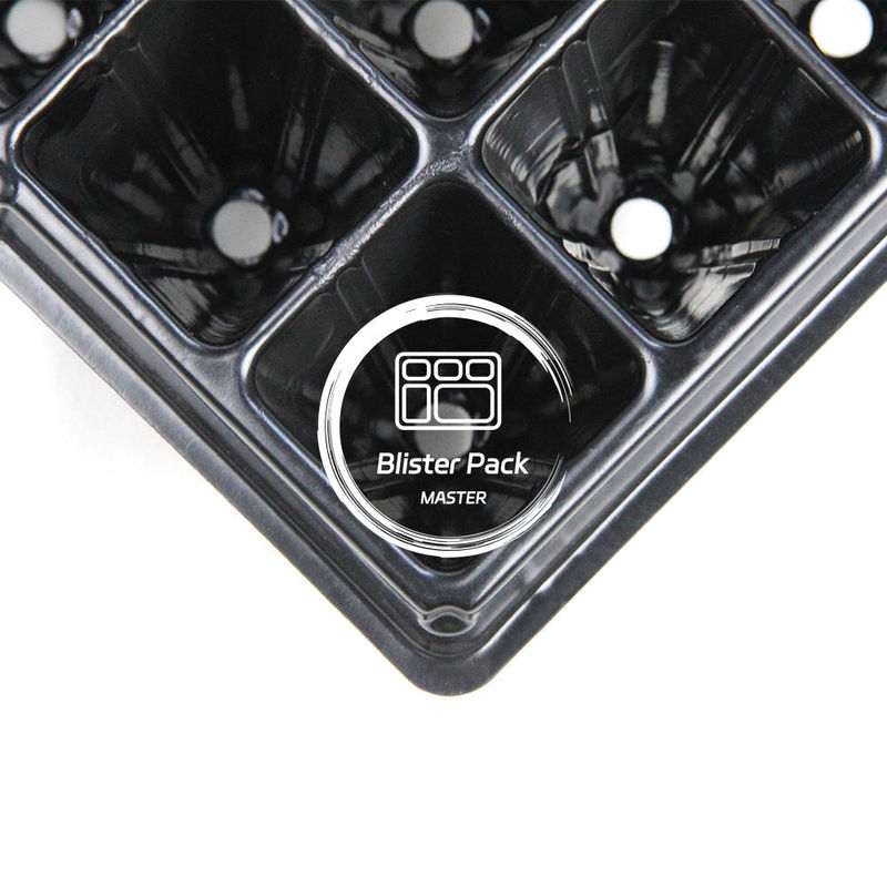 50 Cell Plastic Germination Trays Tumbuhan tahan lama untuk pertumbuhan tanaman