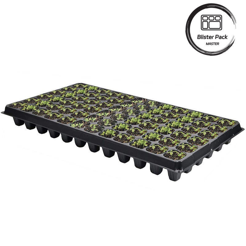 Polystyrene Hand Throwing Rice Seedling Plastic Tray Extra Deep Seeder Dengan Opsi Multiple Hole (128 hingga 648 Sel)