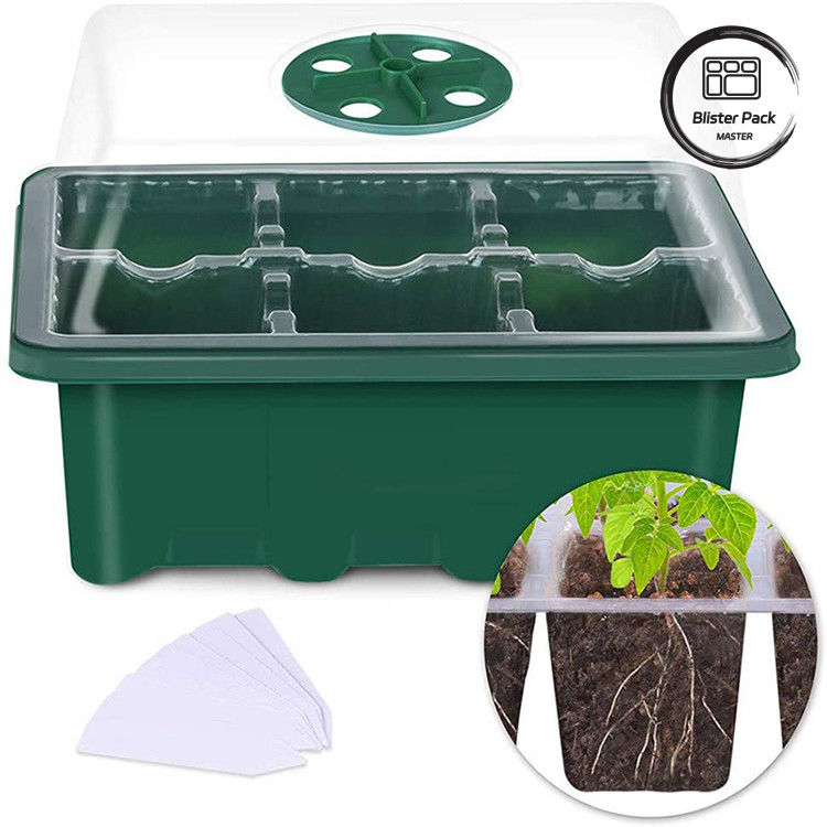 Dekorasi Taman Bergaya Dalam Ruang Karat Plastik Tray Biji Sistem Ternak Hijau Mikro
