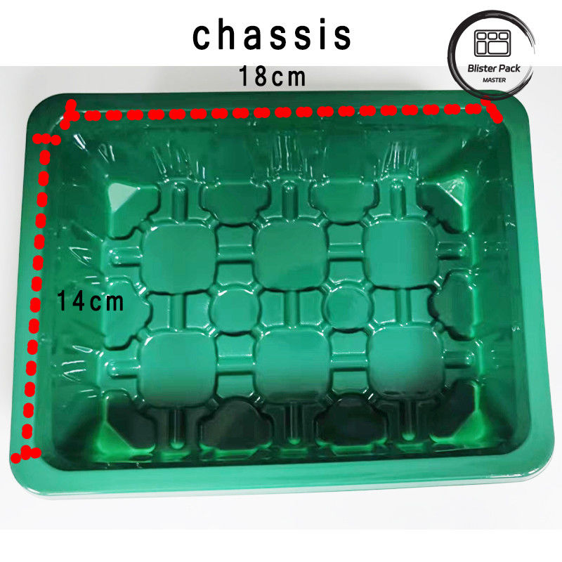 Multi Fungsi Indoor Garden Nursery Box Plastik Tray Penanaman / 6 Tray Penanaman Sel