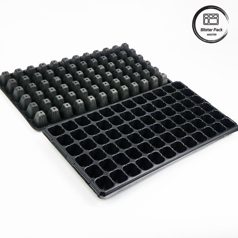 Heavy Duty 128 Cell Grape polystyrene seed trays Durable Seed Starter dan Sprouter Kit