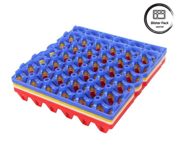 Pengemasan 30 Sel Plastik Blister Tray untuk Telur Ayam