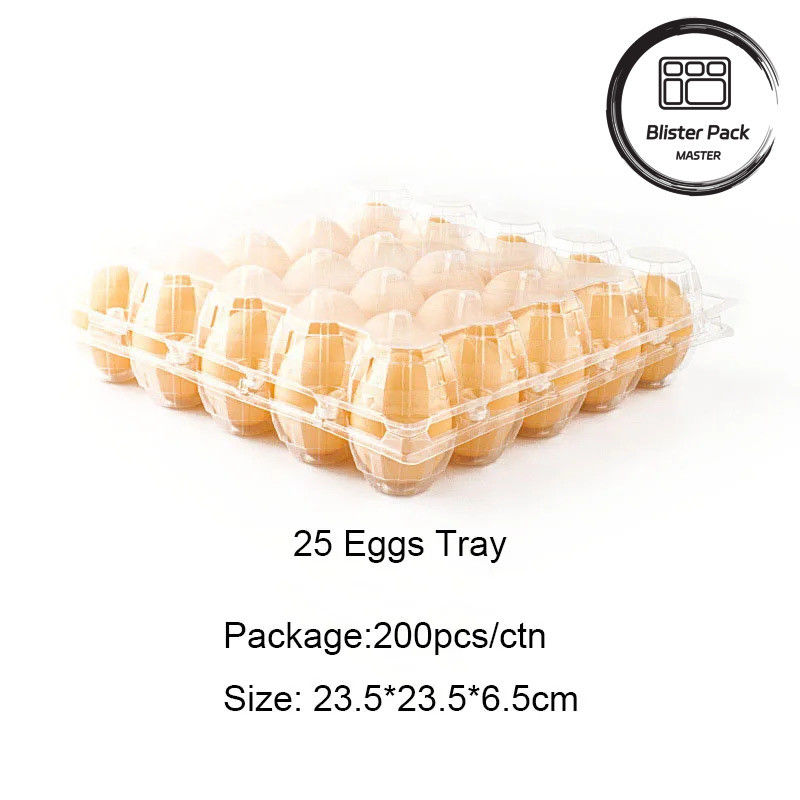 Tray Telur Plastik Transparan 4 sampai 30 Telur Kapasitas Blister Box Packaging