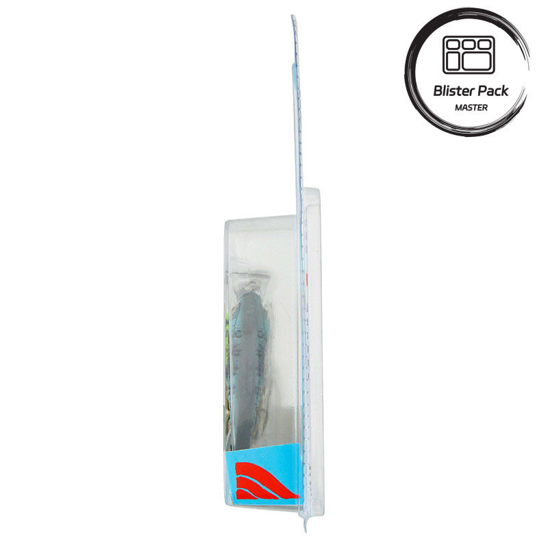 Kemasan PVC Blister untuk Hook umpan ikan Umpan memancing tahan lama Paket slide dengan kartu