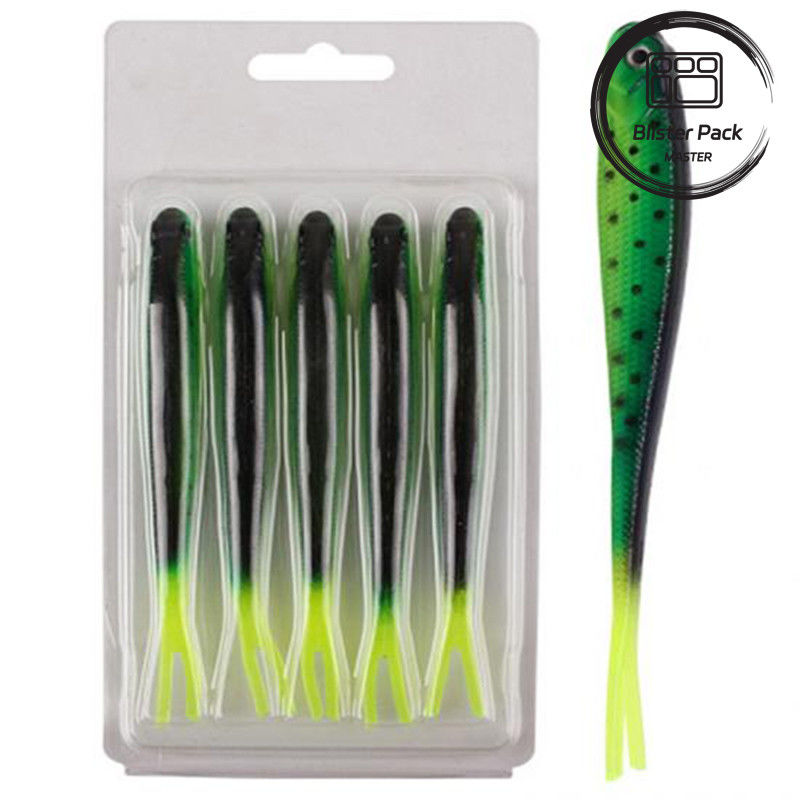 Kemasan PVC Blister untuk Hook umpan ikan Umpan memancing tahan lama Paket slide dengan kartu