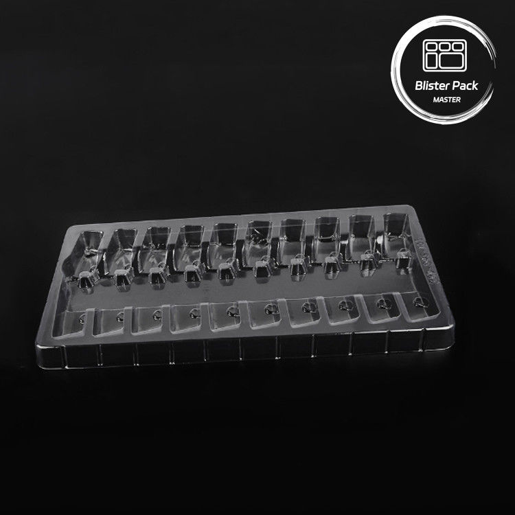 Tray Blister Vakuum yang Transparan untuk Vial Medis - Kemasan Ampul yang Aman