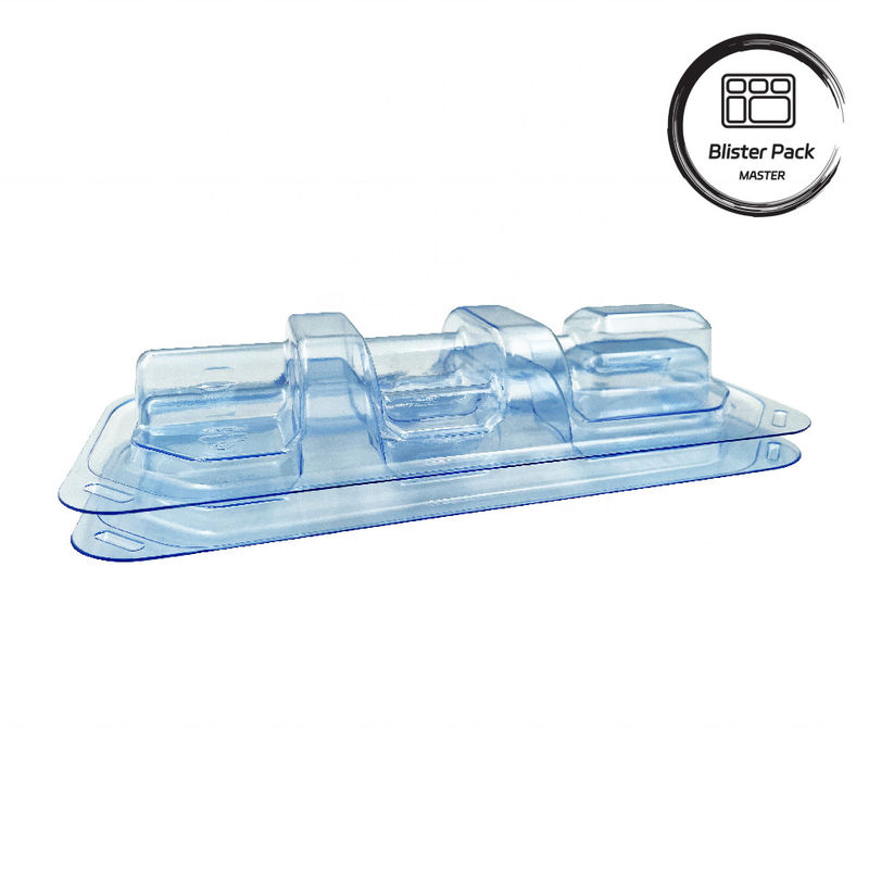 Kemasan Blister Medis Sterilisasi Untuk Asam Hyaluronik Kemasan Tray Medis Kosmetik Sekali pakai