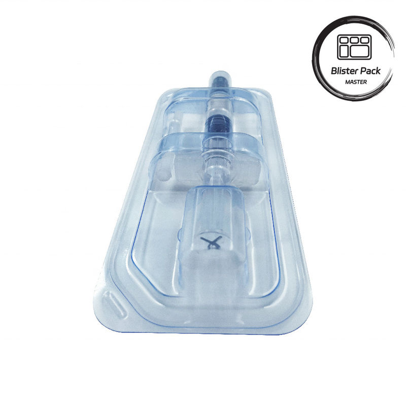 Kemasan Blister Medis Sterilisasi Untuk Asam Hyaluronik Kemasan Tray Medis Kosmetik Sekali pakai