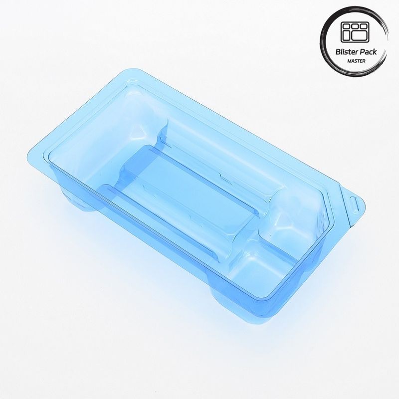 Penjualan langsung Medical Blister Packaging Trays for Medication Vials Aman dan awet