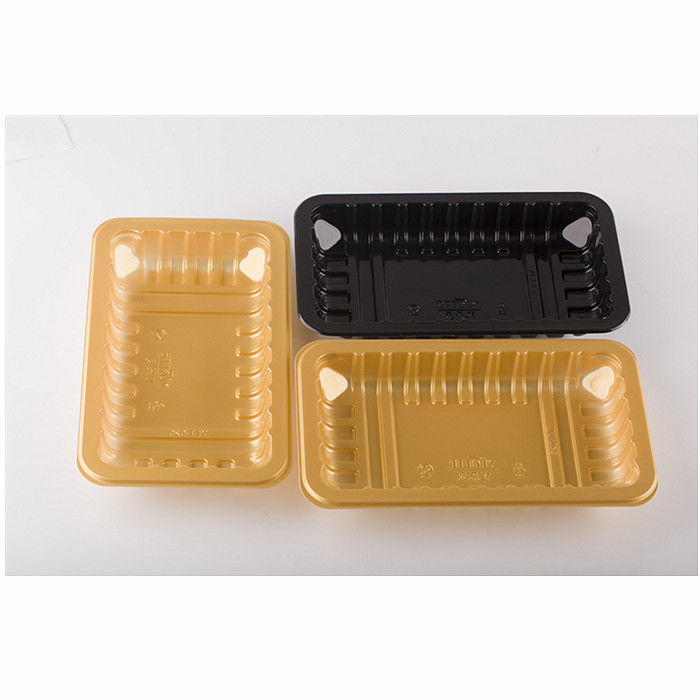 Tray Blister Plastik sekali pakai untuk Kemasan Daging & Buah dan Sayuran Segar