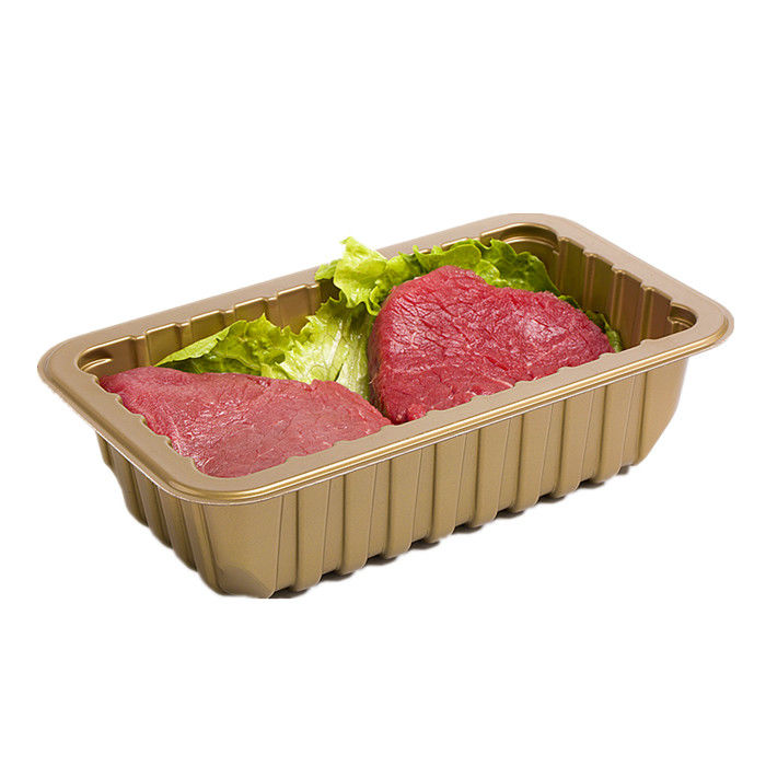 Tray Blister Plastik sekali pakai untuk Kemasan Daging & Buah dan Sayuran Segar