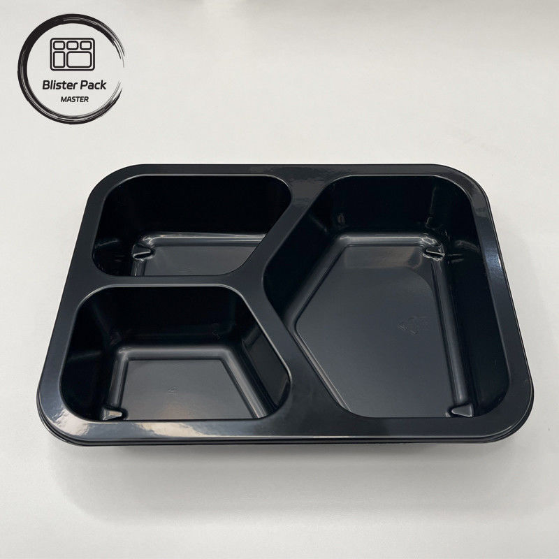 Blister Pack Master Plastik sekali pakai Piring Daging Makanan Disesuaikan Kemasan CPET