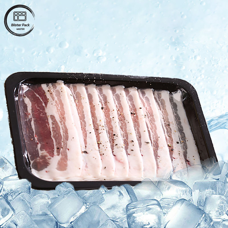 Custom Retort PP Meat Tray Plastik Untuk Tiram Dan daging beku Kemasan Dengan Segel Aman Dan Desain awet