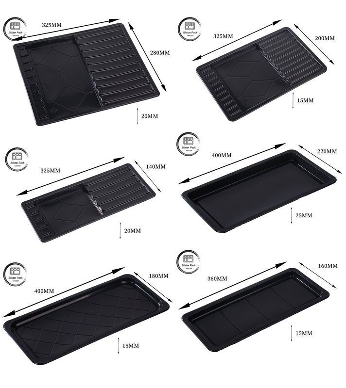 Custom Retort PP Meat Tray Plastik Untuk Tiram Dan daging beku Kemasan Dengan Segel Aman Dan Desain awet