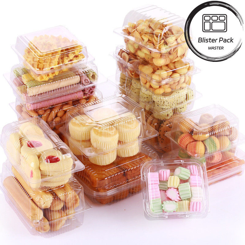 Pengemasan Kue Blister PET yang Bisa Digunakan Sekali Pakai Cocok untuk Kue dan Barang Bakar