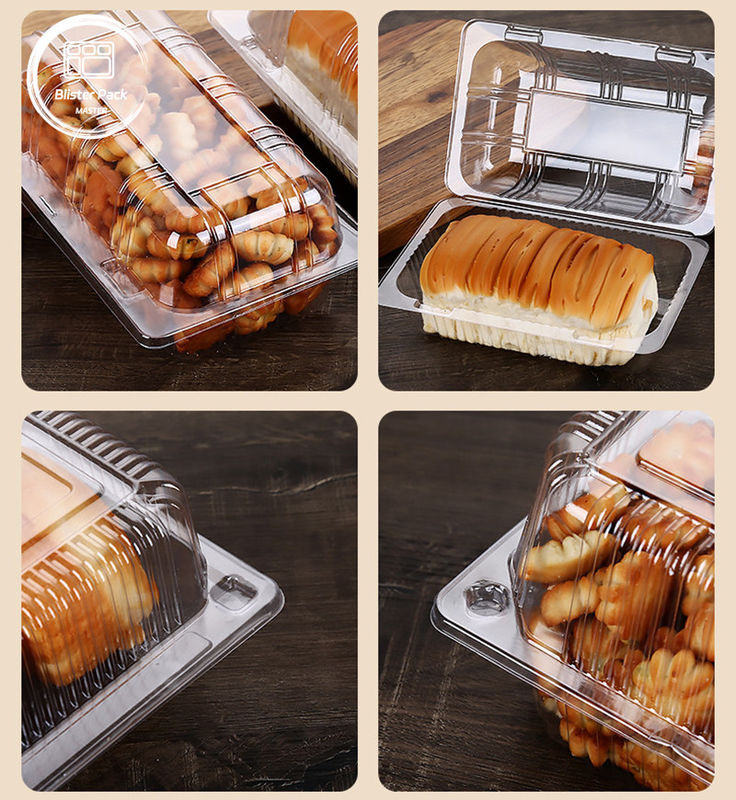 Pengemasan Kue Blister PET yang Bisa Digunakan Sekali Pakai Cocok untuk Kue dan Barang Bakar