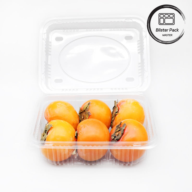 Tray sayur segar PET transparan dan Tray buah segar - Ideal untuk ditampilkan dan disimpan