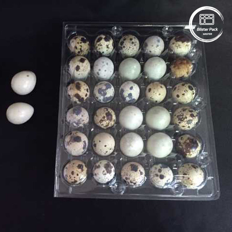 Tray Blister Telur Bulat dengan 30 Lubang Kemasan Telur Grosir Murah