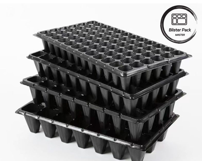 72-Lobang Penanaman Tanaman Menumbuhkan Plastik Tanaman Tray ramah lingkungan Tray Kultivasi Tanaman Indoor