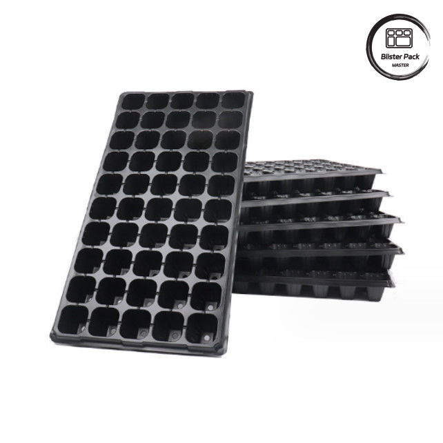 Tray Biji Plastik yang awet, 32 sampai 200 sel, Ideal untuk Menumbuhkan Sayuran dan Flowe