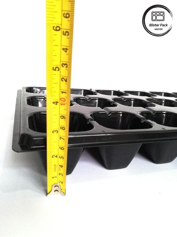 Tray Benih Nutrisi Plastik Untuk Tanaman Nursery Tersedia Dalam 32, 50, 72, 128, 200 Lubang
