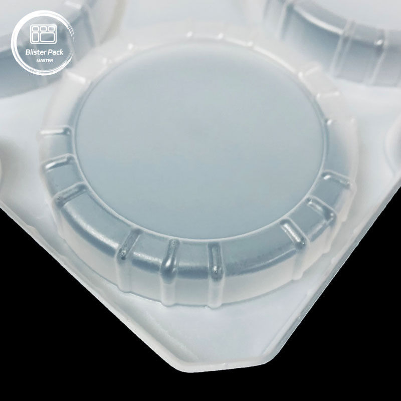 Pabrik OEM Perdagangan Perlindungan PP Blister Tray dengan Tutup, Botol Minuman dan Kemasan Piala Yogurt