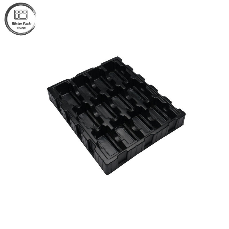 ESD PS PCB Packing Tray, Anti-Static Plastic Blister Tray untuk Elektronik
