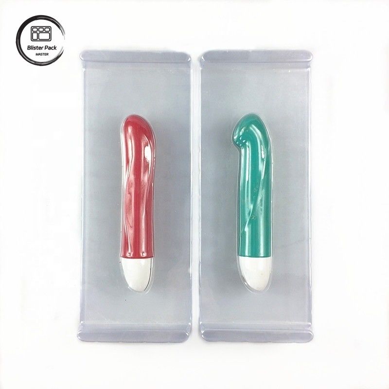 Vibrator sekali pakai yang jelas Kemasan Produk Dewasa, Tray Plastik Untuk Produk Dewasa