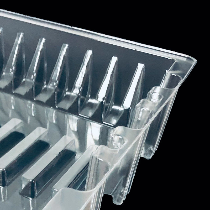 Pabrik OEM Turnover PET Blister Mold Tray Kemasan Plastik Untuk Bagian Otomotif Dan Alat Hardware