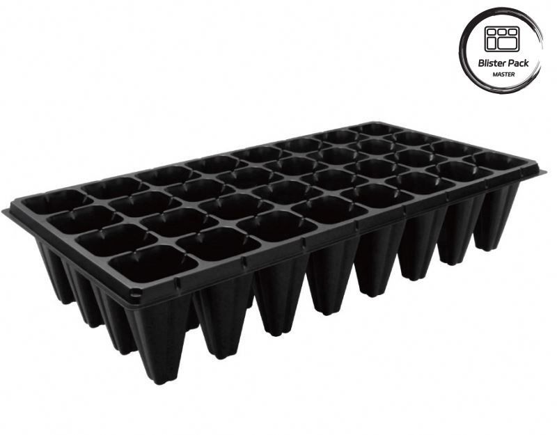 110mm dalam 32 sel PS Biji Tray, tahan lama Plastik Sprouting dan Biji Starter Tray
