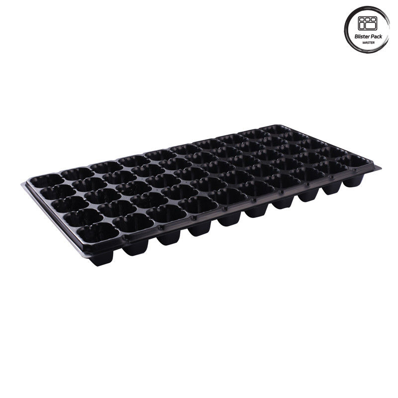 Tray benih 50 sel untuk pembiakan tanaman, Tray awal benih nursery plastik tahan lama