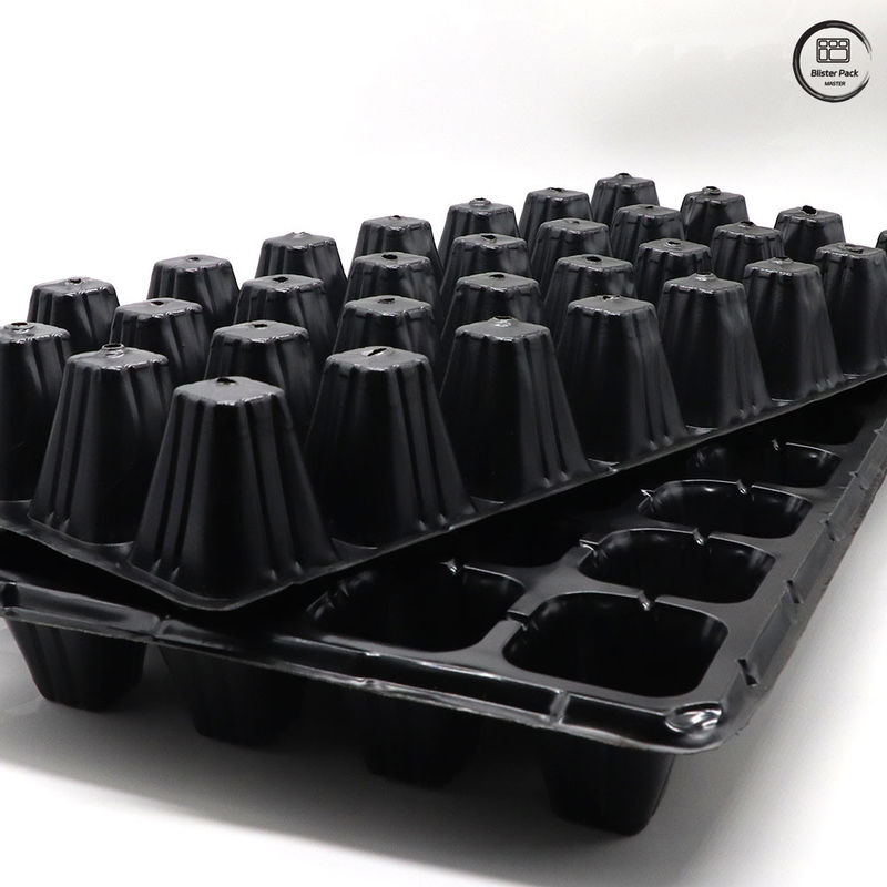 50/72-Cell Plastic seedling tray, kubis pot seedling untuk bunga dan tanaman nursery