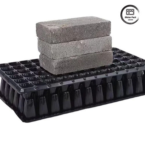 50 Sel Benih Nursery Plug Tray Bahan PS tahan lama untuk pertumbuhan benih yang efisien